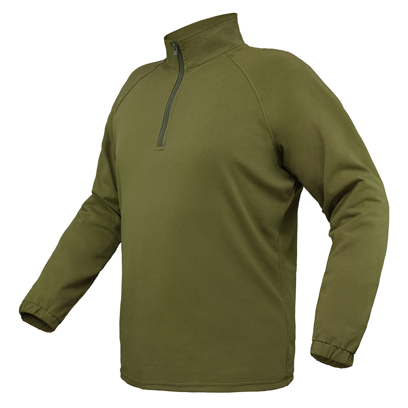 Лонгслив с молнией